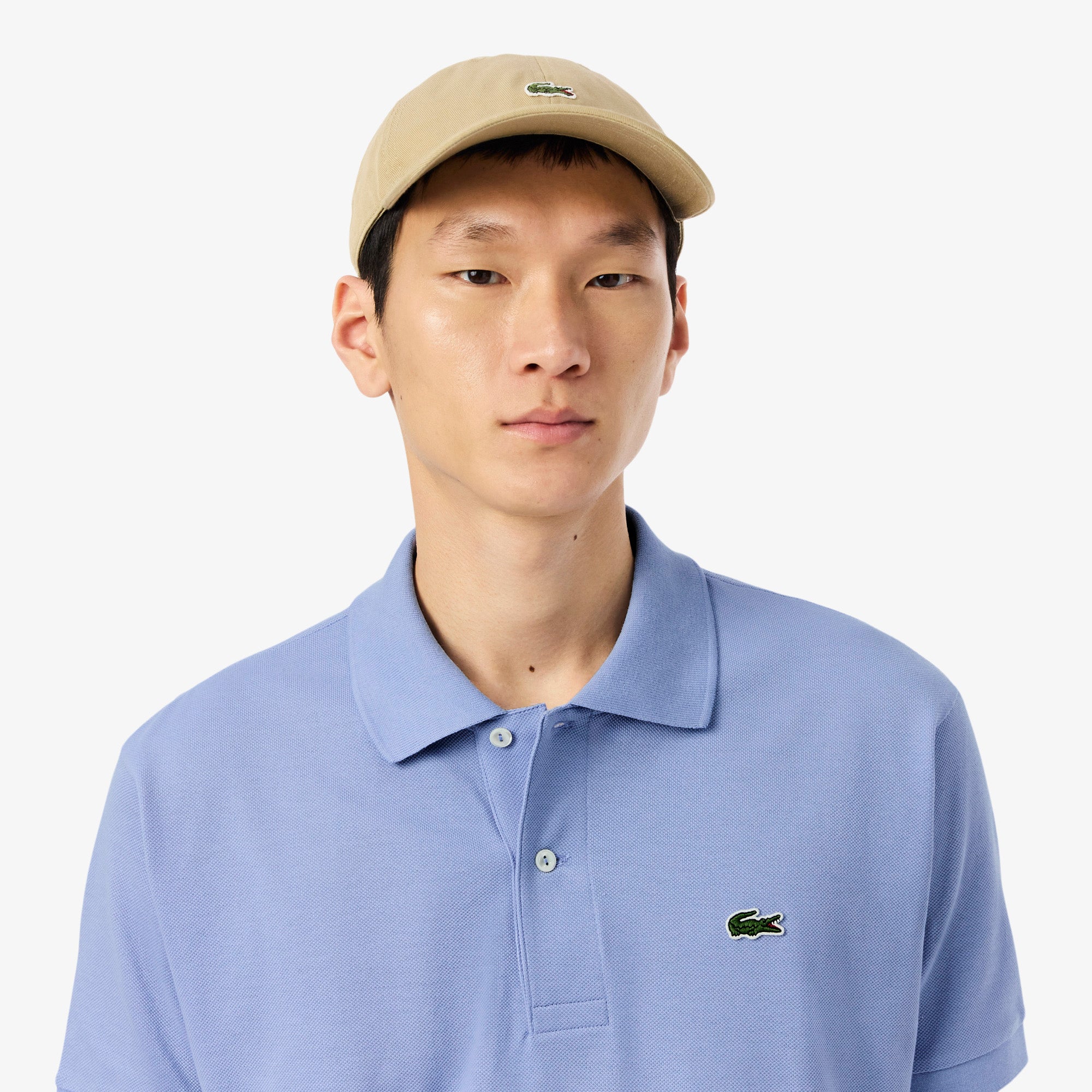 Mens Lacoste L1212 Classic Fit Polo Shirt Delphinium